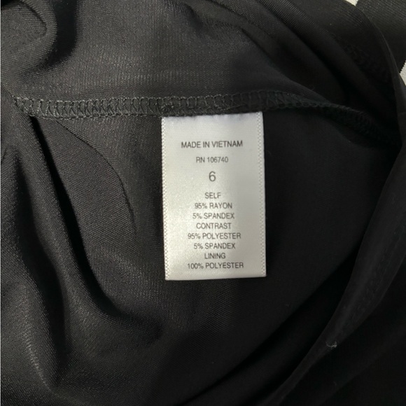 North style black & white sleeveless jumpsuit,, size 6 - Picture 4 of 4